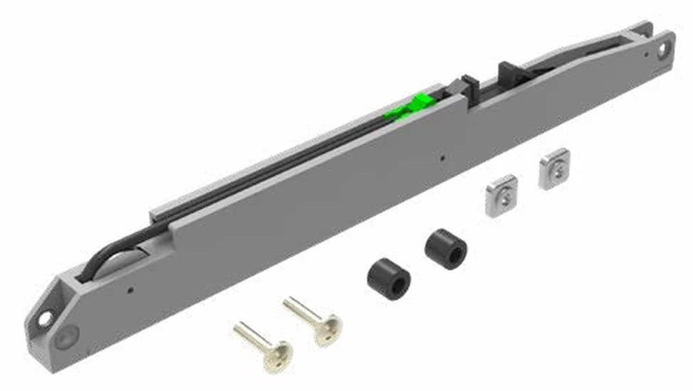 Bridge soft-close damper kit 000K342 with stroke 50 mm and 60 kg capacity Bridge soft-close damper kit 000K342 with stroke 50 mm and 60 kg capacity