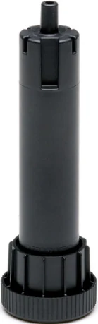 PVC adjustable cabinet leg Tall black adjustable kitchen cabinet leg with a ribbed foot